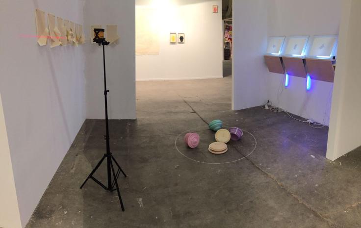 Daniel Marín Corona,Stand Galería Angeles Baños, Swab Barcelona Art Fair 2017, Premio DVK al mejor artista español.