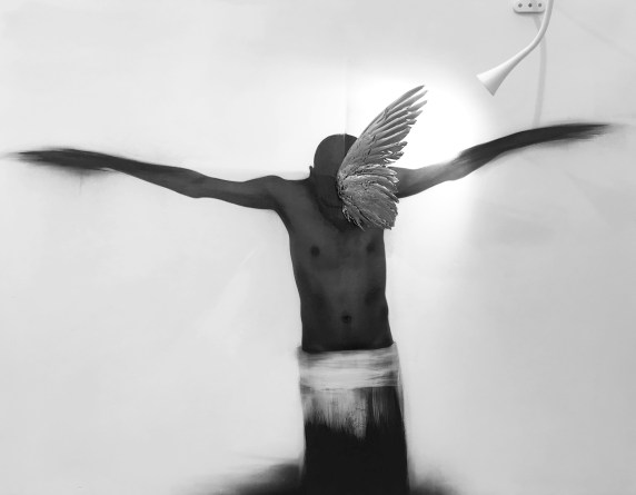 Aire, Mixta sobre lienzo, Ernesto Rancaño